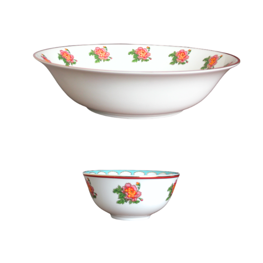 Vintage Floral - 21 Pc Dinner Set