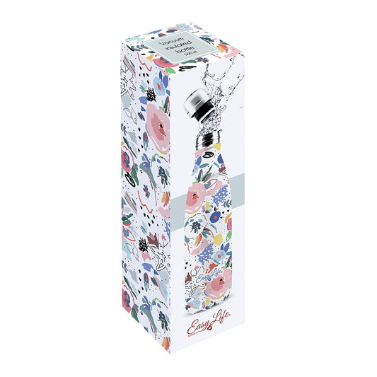 Vacuum insulated bottle 500 ml FLOWERS GARDEN