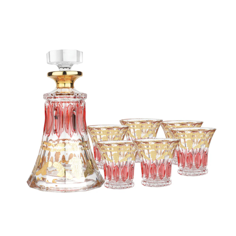 7pc Whisky Set with Decanter