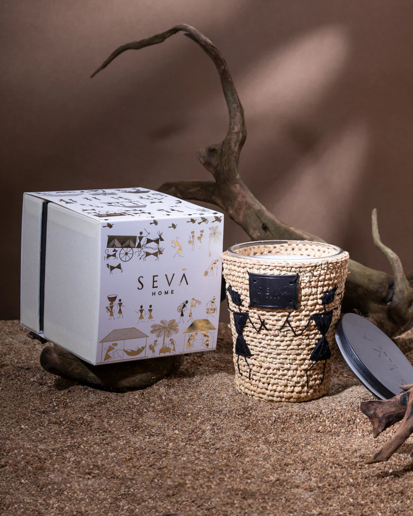 Avante Garde Candle - Dil Se - Mandarin (Black, Natural) - Tall