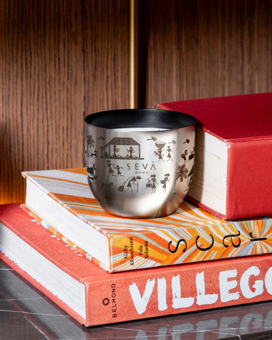 Heirloom Candle - Dil Se (Rustic Roots - Gold, Silver,Rose Gold, Black ) - Classic