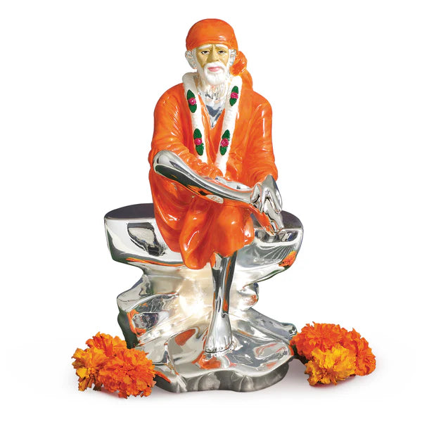 Sai Baba (h-26 cm) Coloured