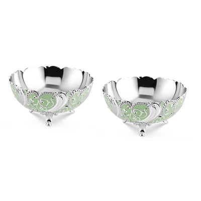 Enamel bowls - Set of 2