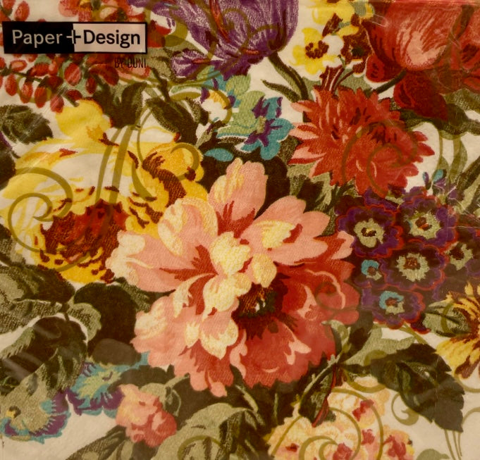 Ornate Florals 3-Ply