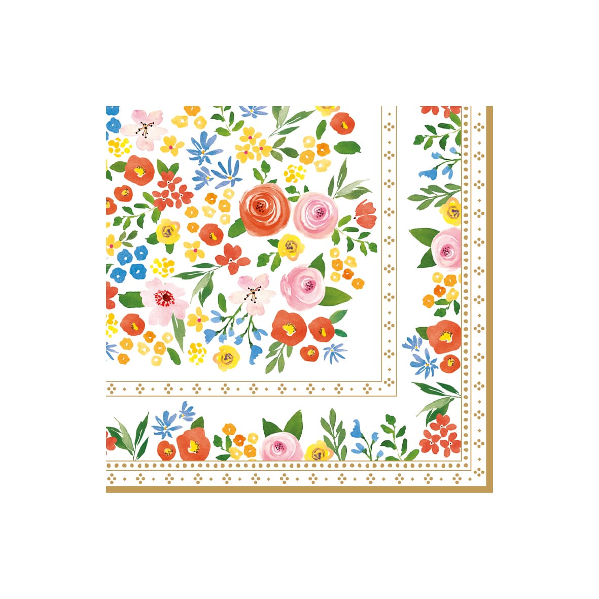 Pack of 20 Fashion paper 33×33 Boho flowers