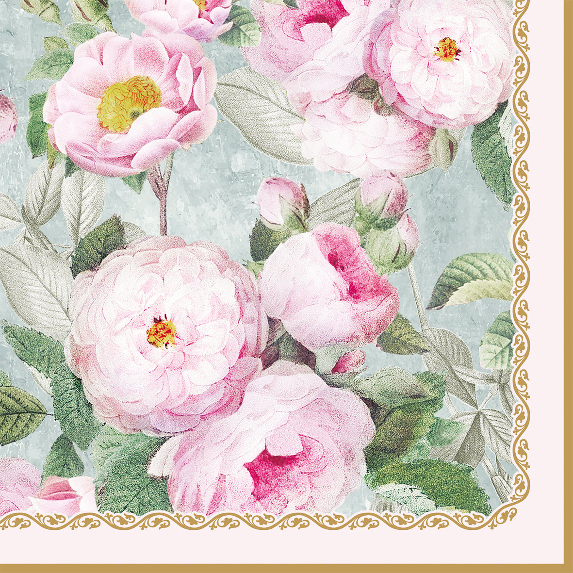 Pack of 20 Fashion paper 33×33 Roses In Bloom
