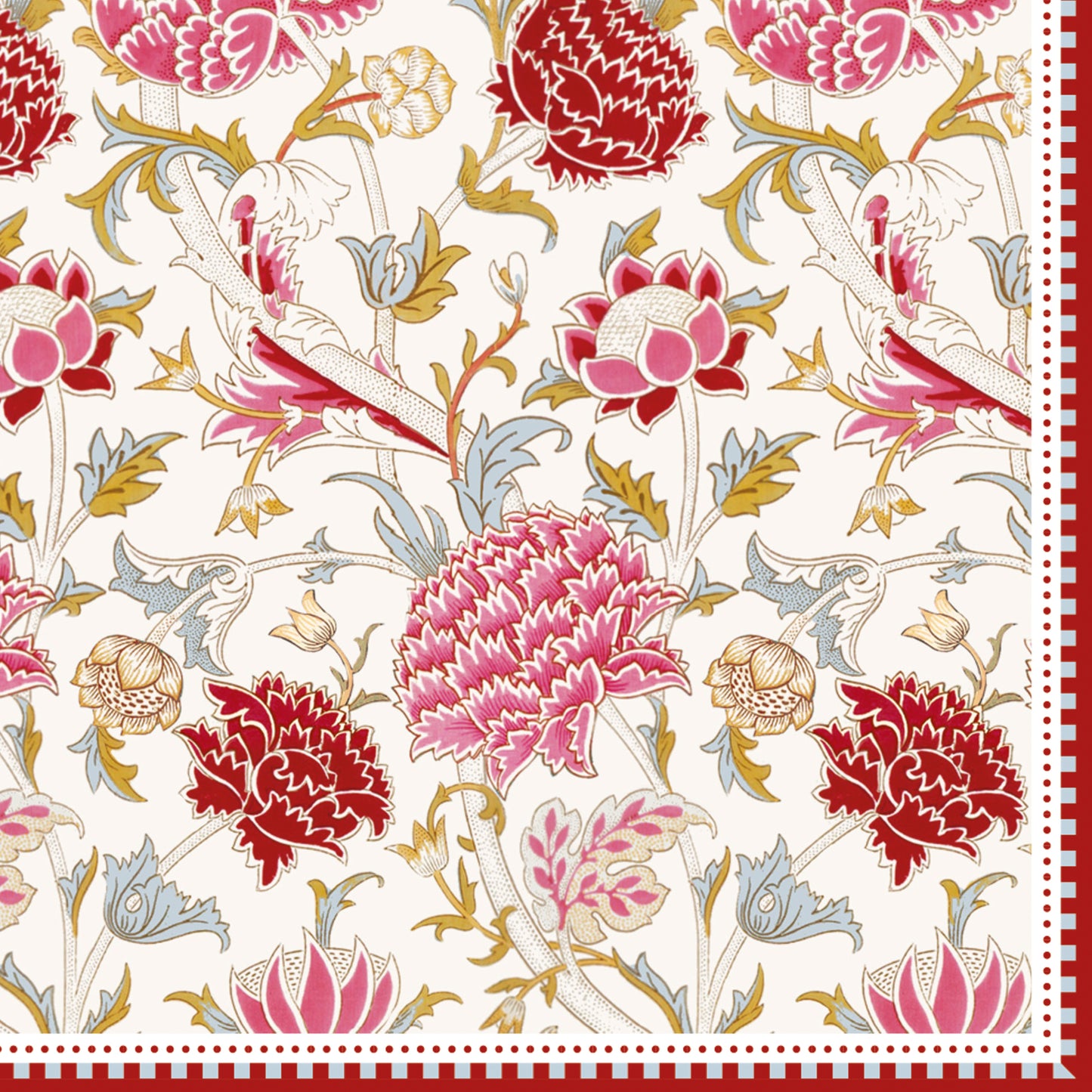 Pack of 20 Fashion paper 33x33 WILLIAM MORRIS