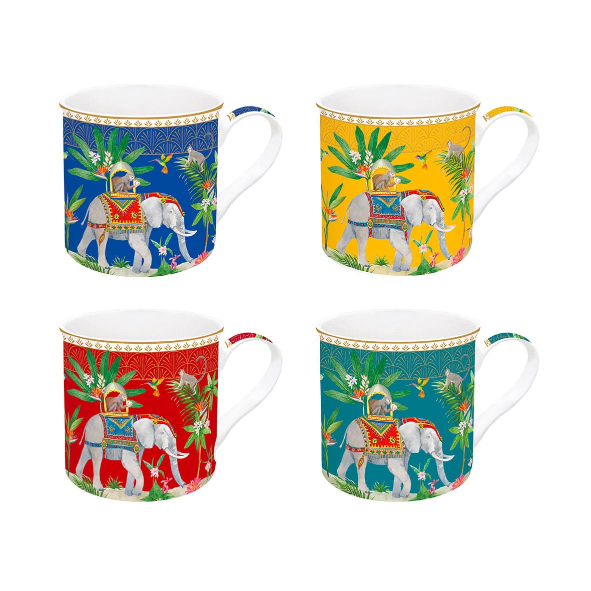 Set of 4 Mugs 300 ml - Marajah
