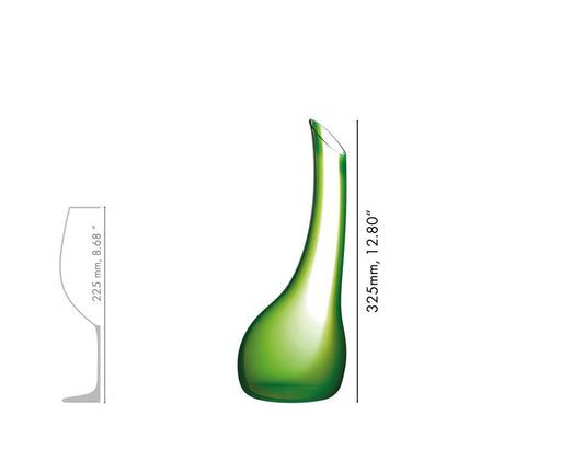 RIEDEL Decanter Cornetto Confetti - Green