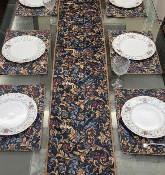Royal Majesty - Table Mats and Runner Set