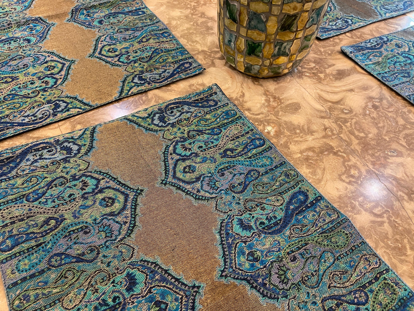 Table Mats & Runner - Leher