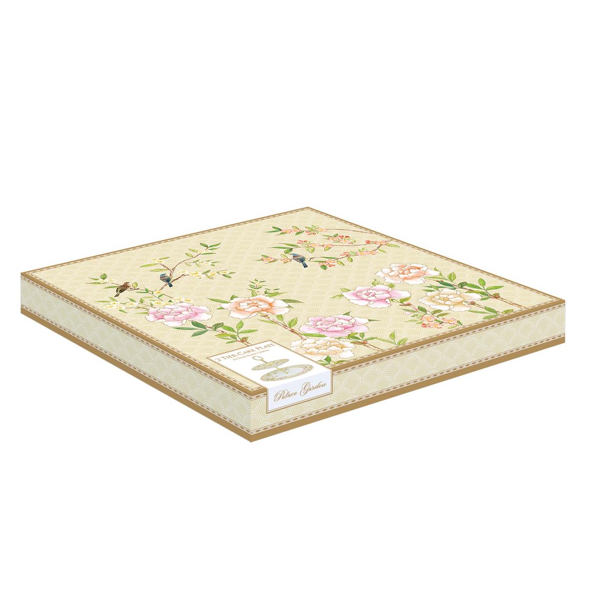 2 Tier Cake Stand - Palace Garden Fresco