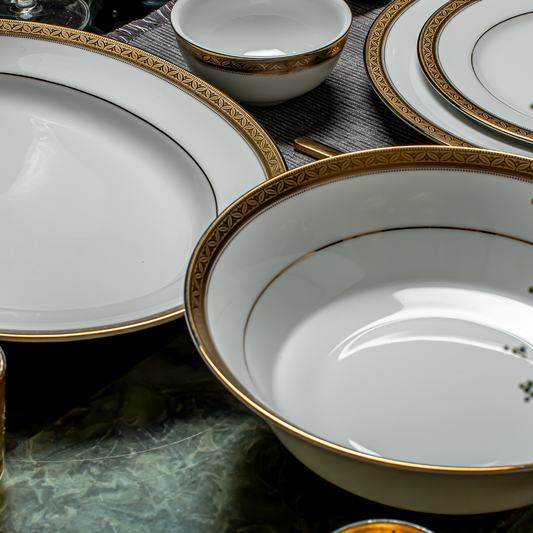 Elona Gold - 21 Pc Dinner Set