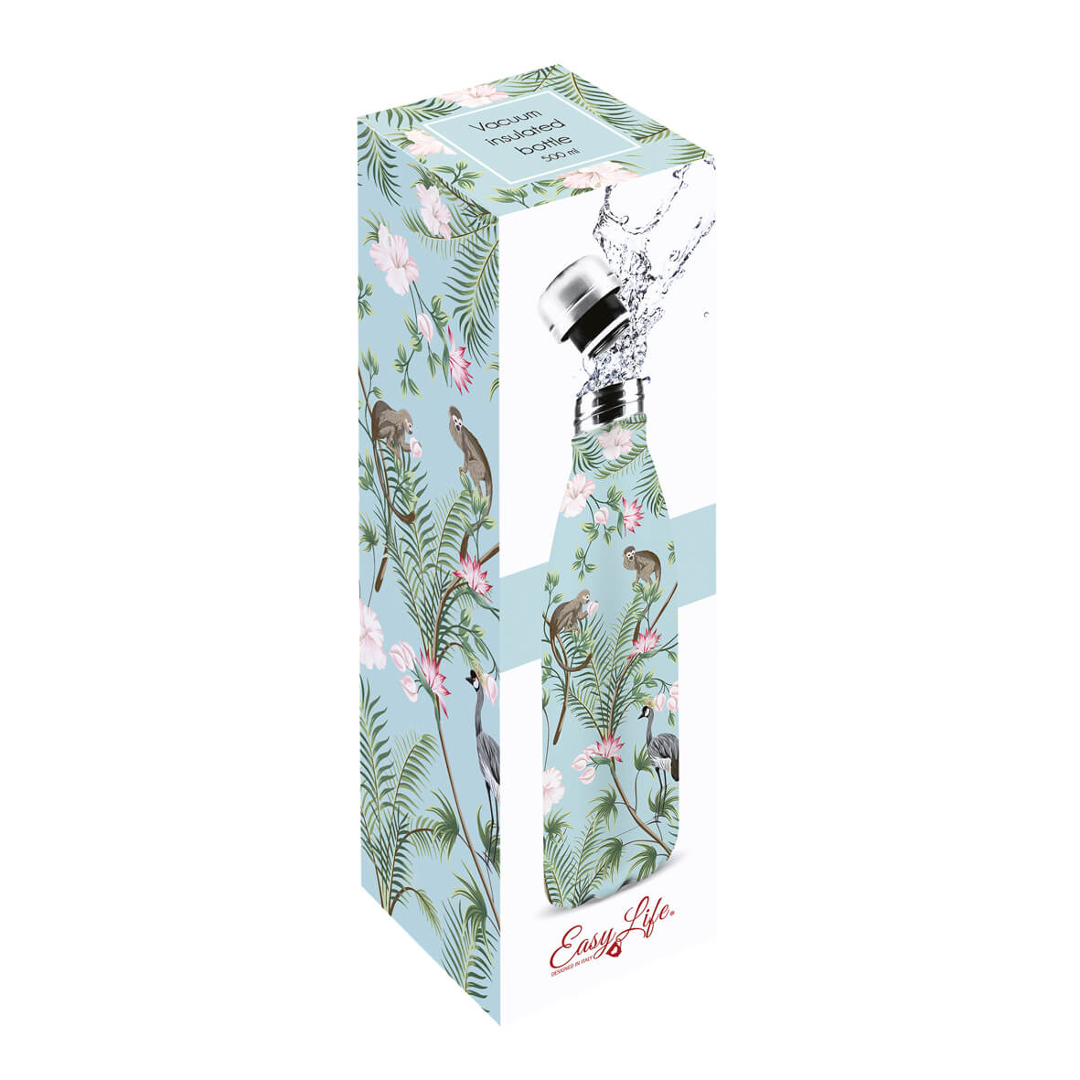 Vacuum insulated bottle 500 ml WILD TROPICAL