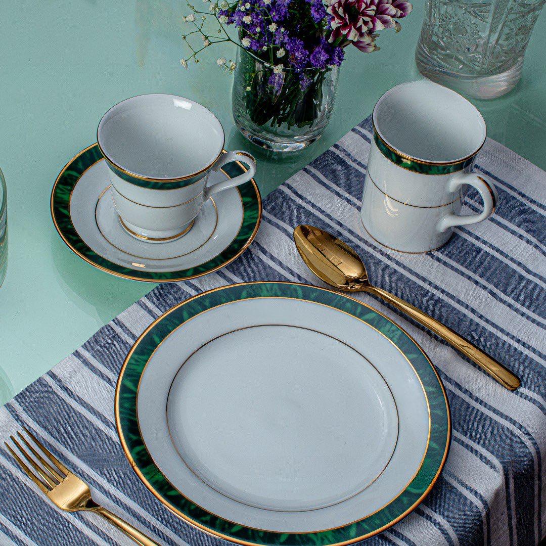 Venus Green - Cup & Saucer Set