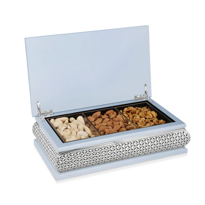 Rectangle Peacock Dry Fruit Box