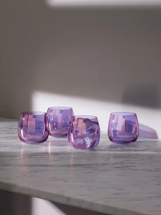 Aurora Stemless Glass 370ml |Set of 4