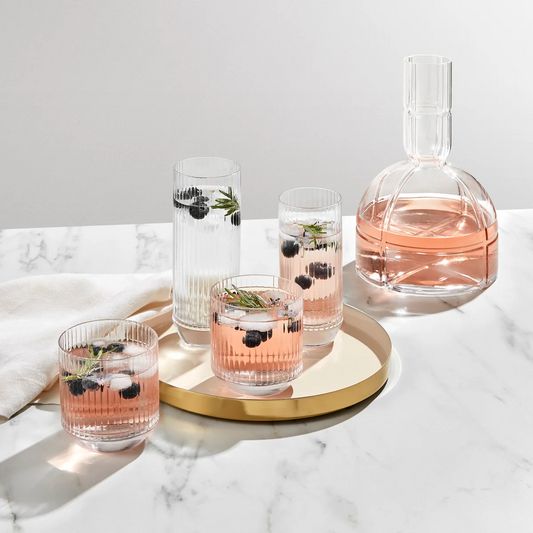 Big Top Set of 4 High Ball Glasses