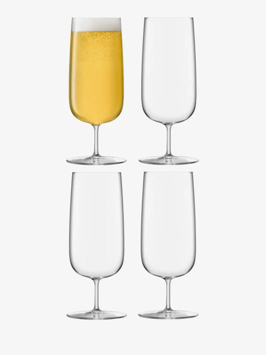 Borough Pilsner Glass 440ml |set of 4