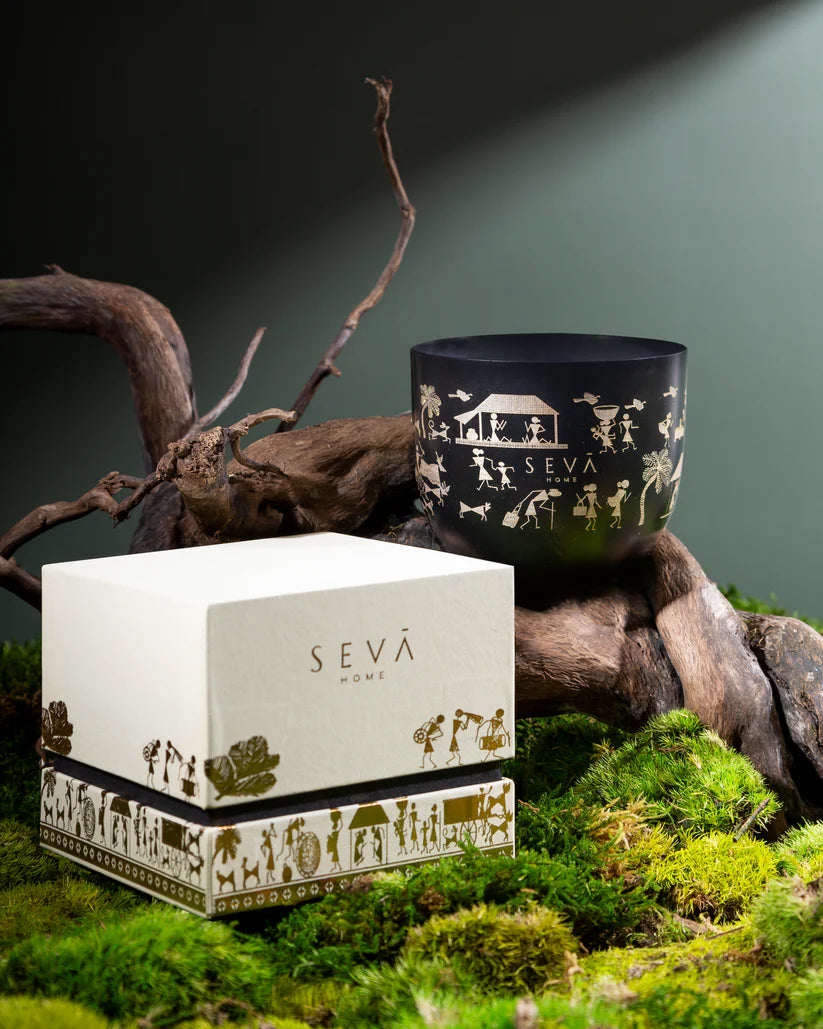 Heirloom Candle - Dil Se (Rustic Roots - Gold, Silver,Rose Gold, Black ) - Classic