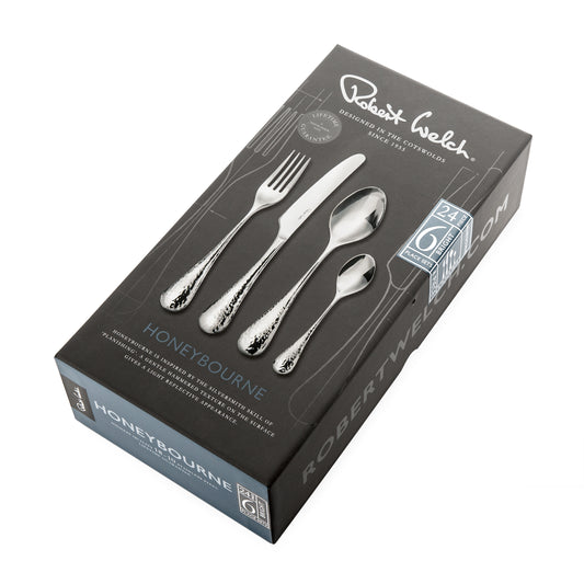 Honeybourne Bright Cutlery Set | 24 Pc for 6 people