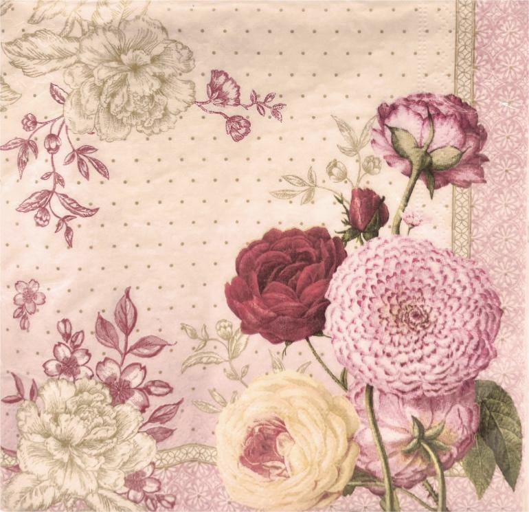 Pack of 20 Fashion paper 33×33 Renaissance