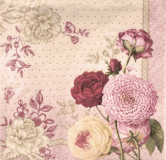 Pack of 20 Fashion paper 33×33 Renaissance