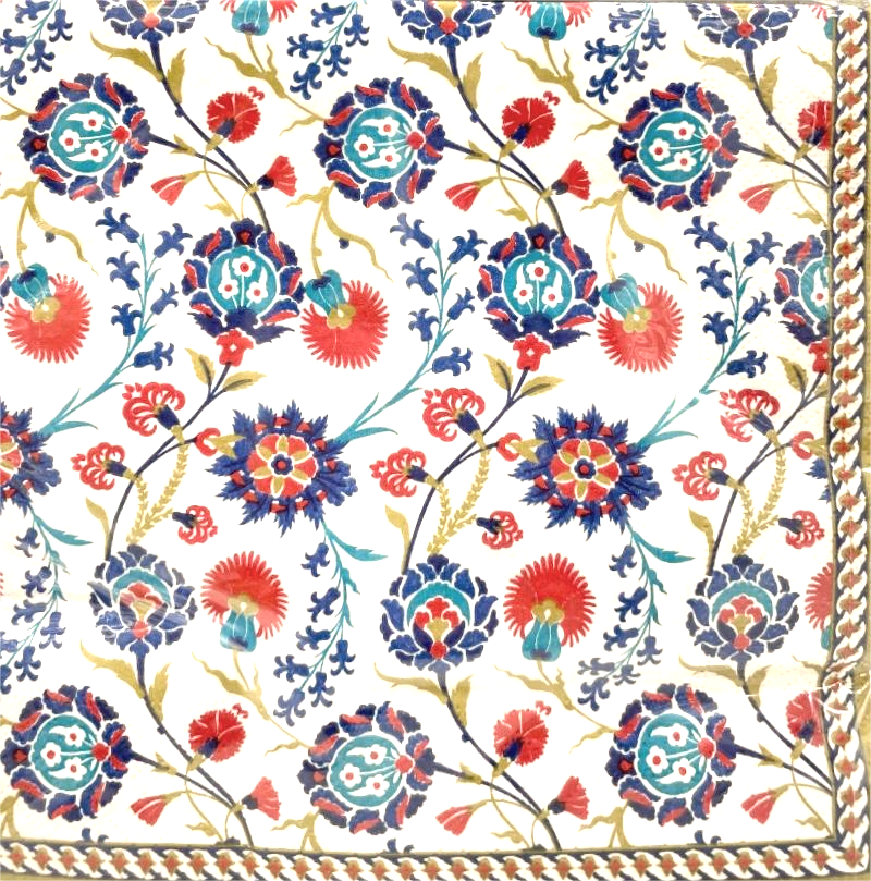 Pack of 20 Fashion paper 33×33 Iznik