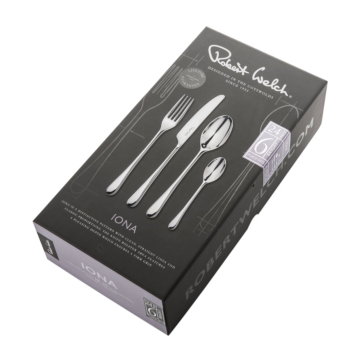 Iona Bright Cutlery Set | 24 Pc