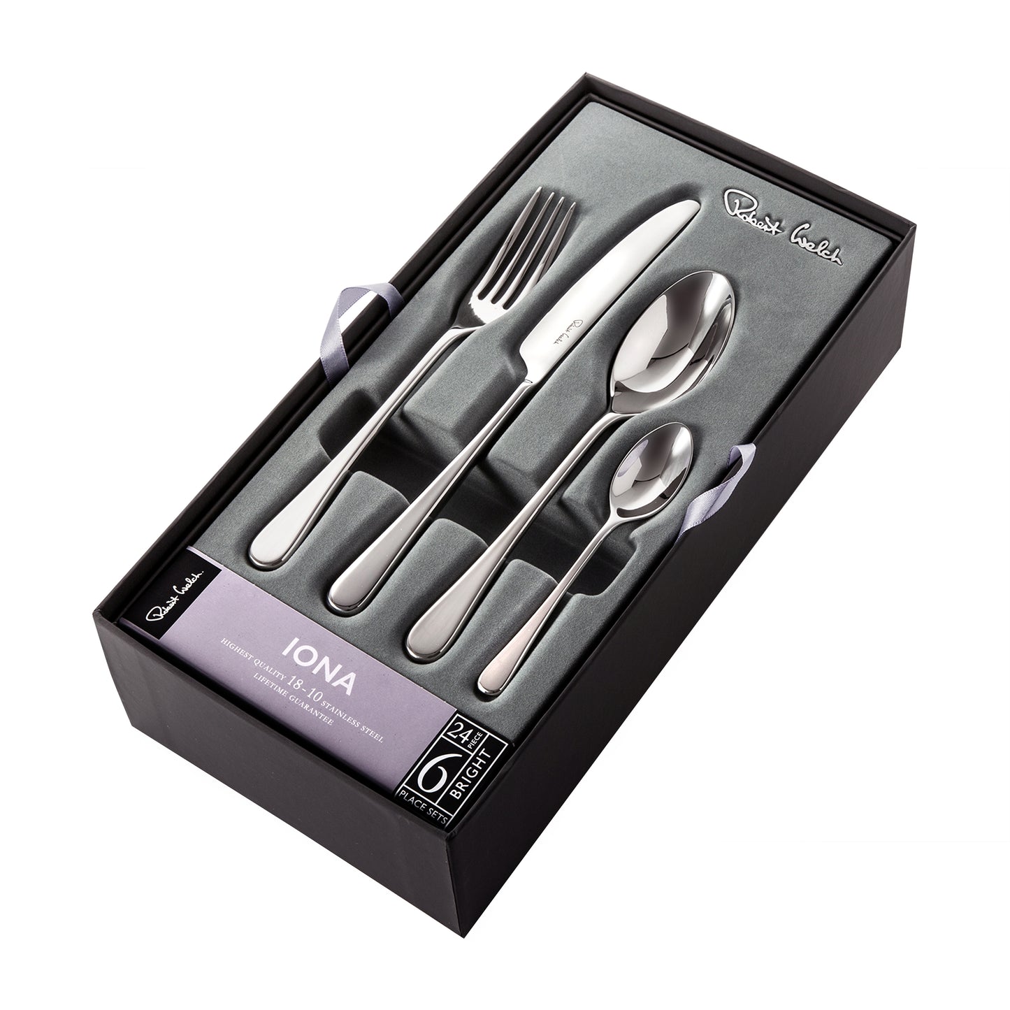 Iona Bright Cutlery Set | 24 Pc