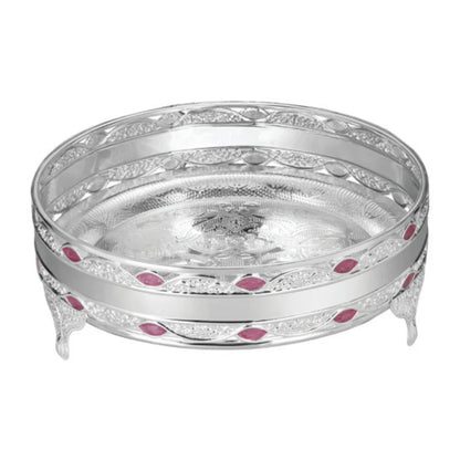 Cutwork Round Tray
