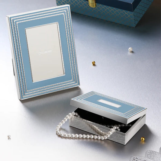 Luxury Photo Frame & Jewelry Box Set