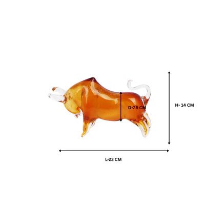 Horn Crystal Bull