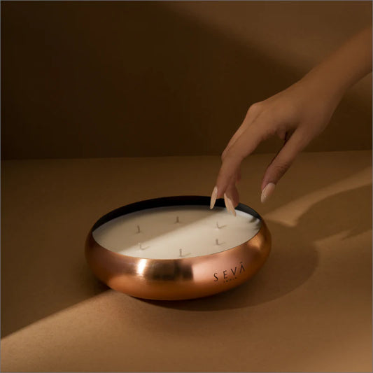 Medley Candle -Berries -Rose gold