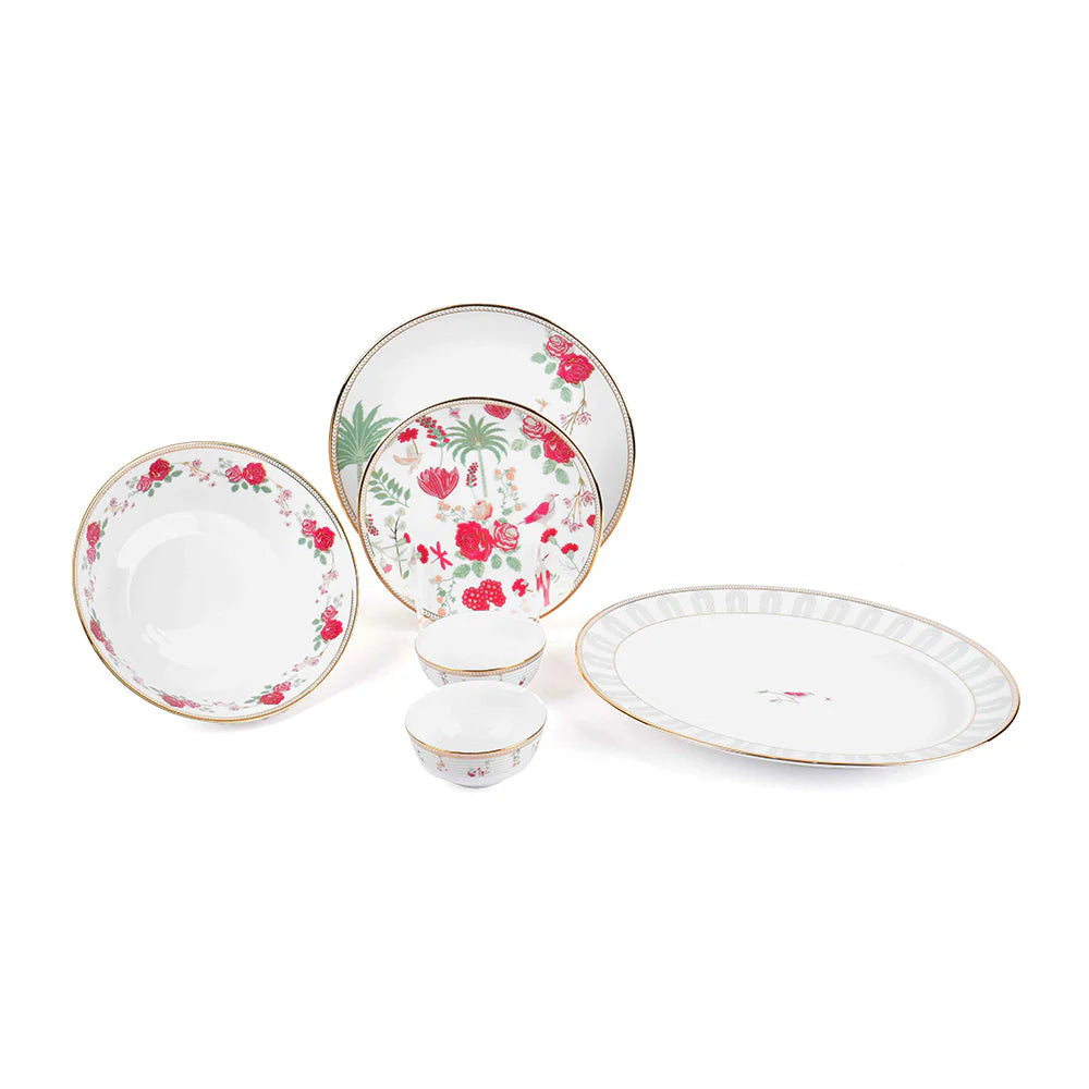 21 pc Dinner set | Mughal Garden