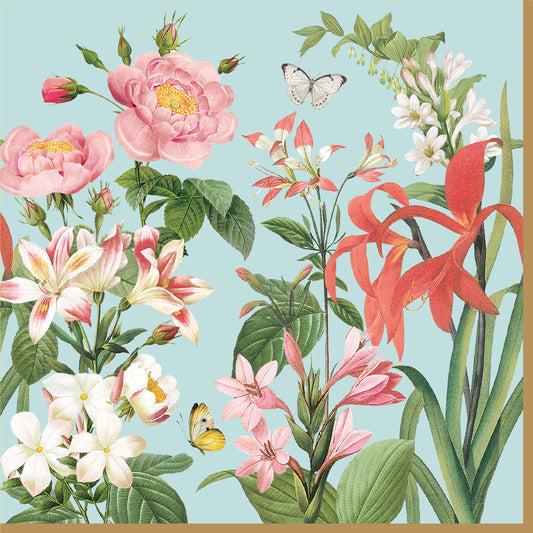 Pack of 20 Fashion paper 33×33 BOTANIC GARDEN