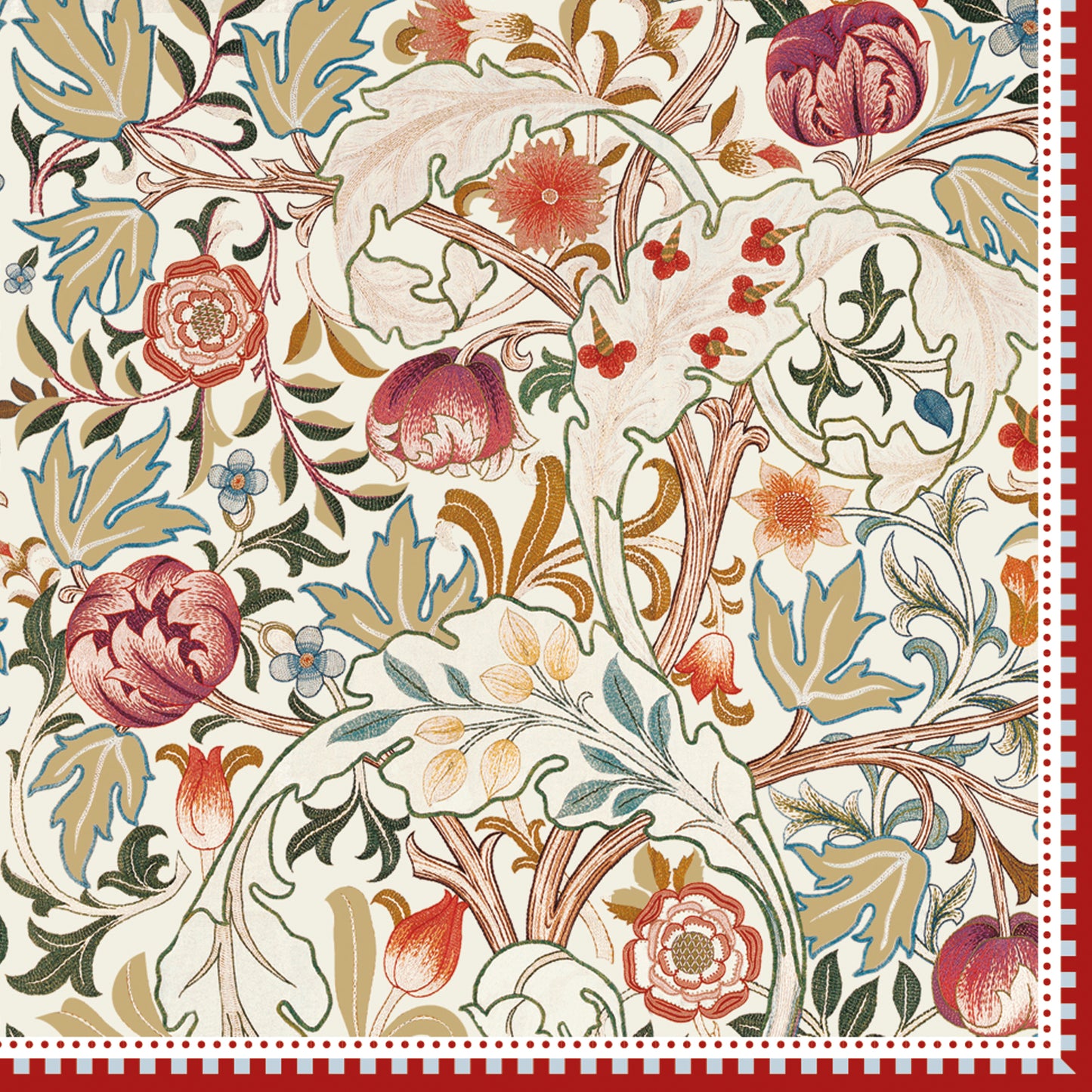 Pack of 20 Fashion paper 33x33 WILLIAM MORRIS