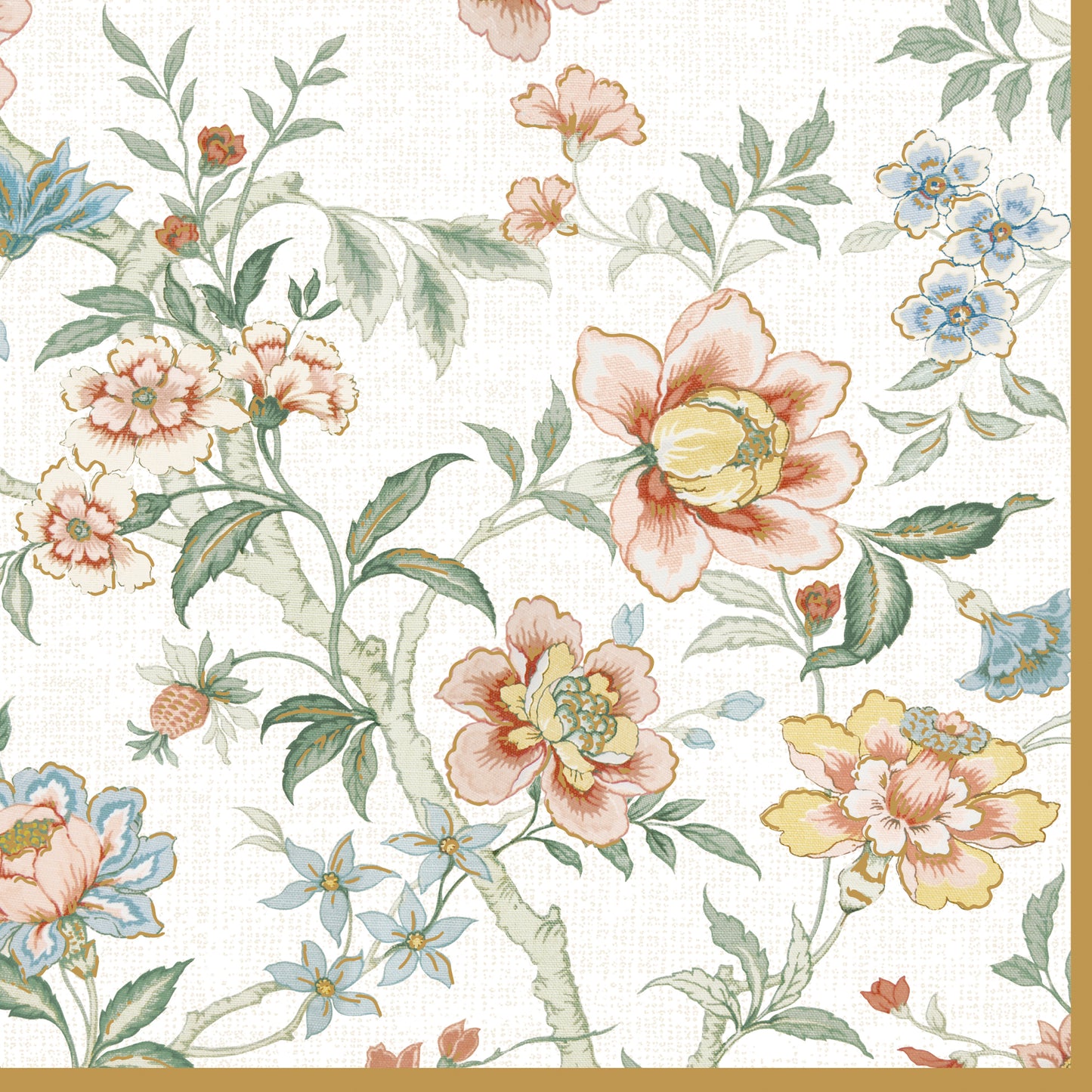 Pack of 20 Fashion paper 33x33 ZEN Garden white