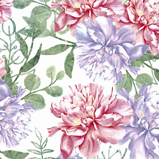 Pastel Flowers 3-ply