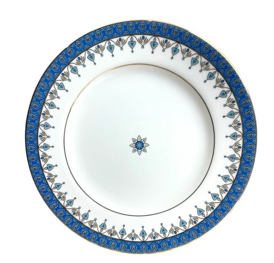 Blue Tapestry - Half Plates