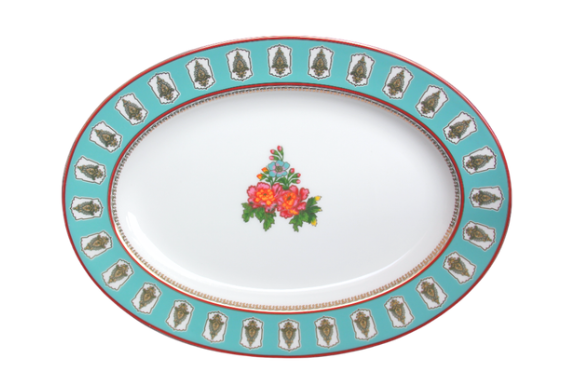 Vintage Floral - 21 Pc Dinner Set