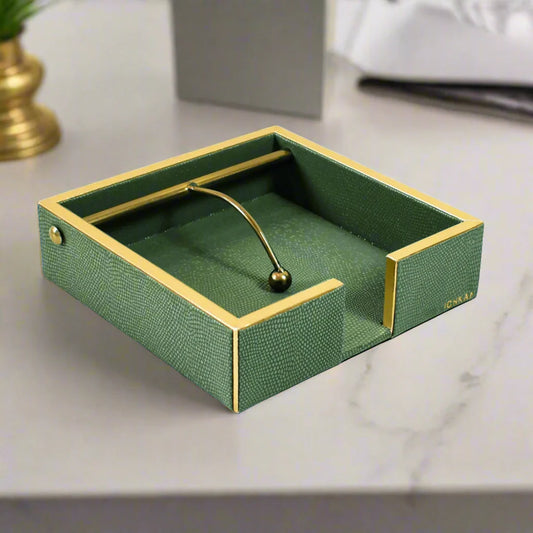Leatherette Weight Tissue Holder