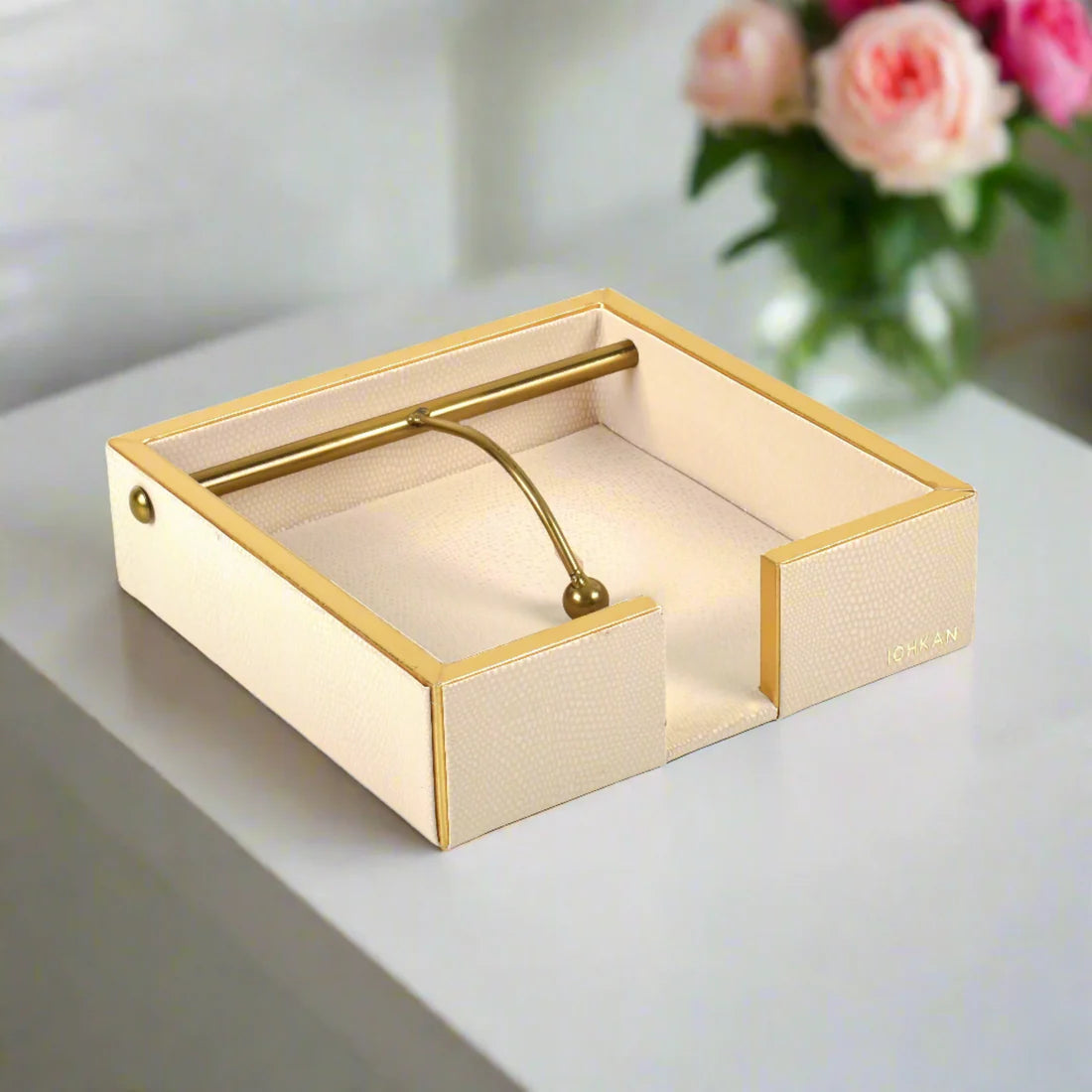Leatherette Weight Tissue Holder
