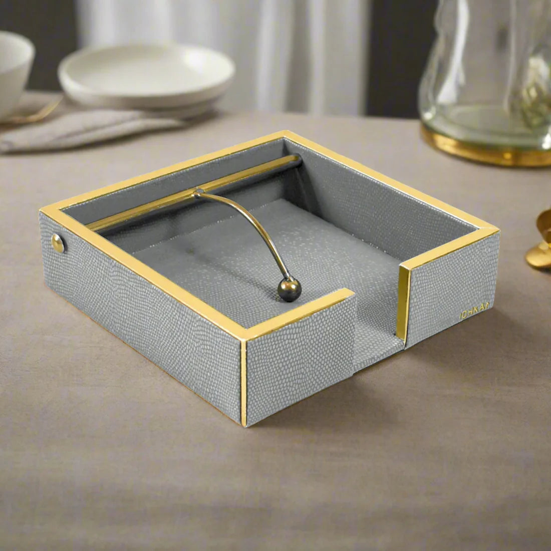 Leatherette Weight Tissue Holder