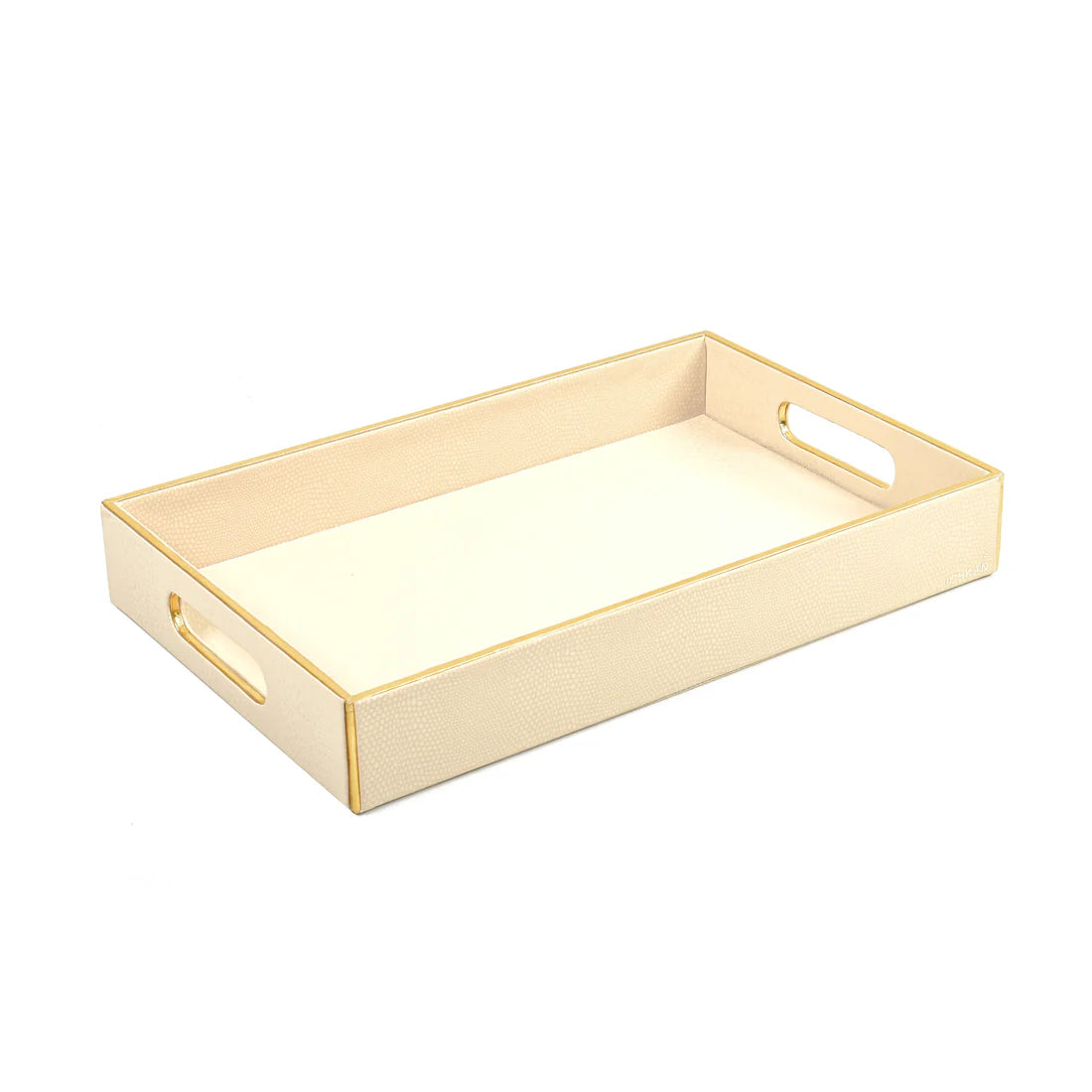 Leatherette Rectangle Serving Tray