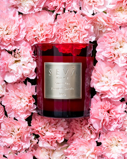 Signature Candle- Sweet Pea