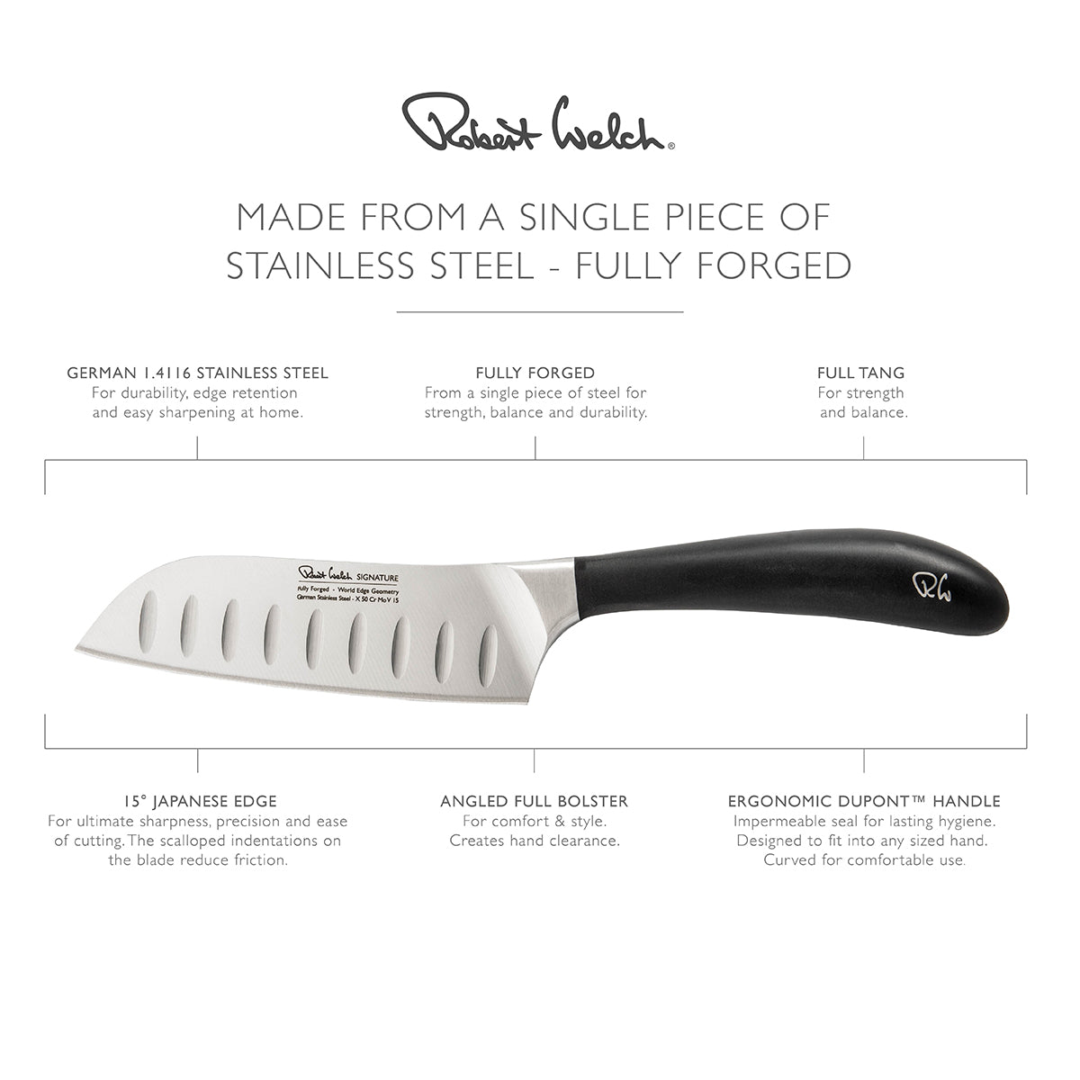 Signature Santoku Knife | Available in two sizes
