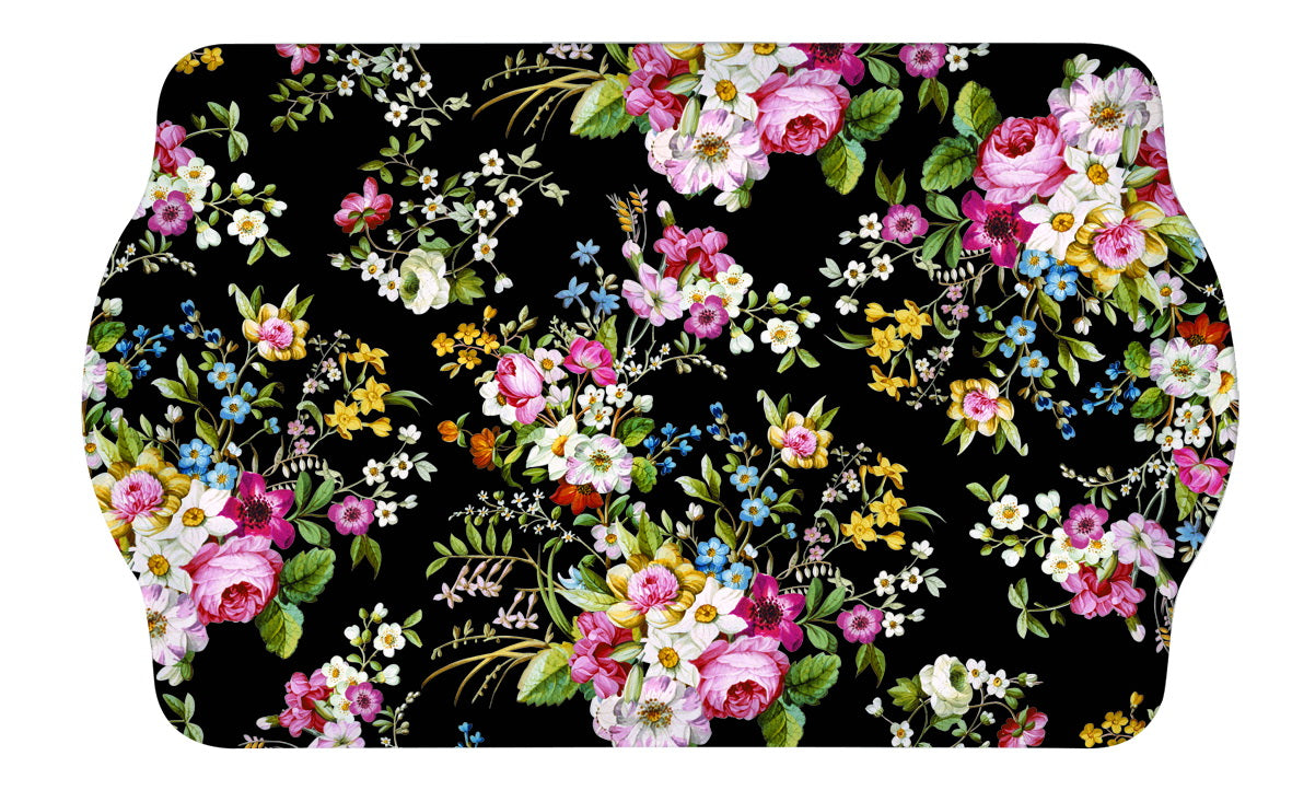 Tray w/handles Blooming OPULENCE