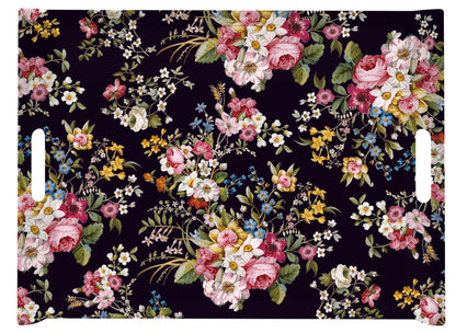 Tray w/handles Blooming OPULENCE