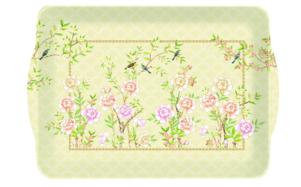 Tray w/handles 22x15 Garden Fresco